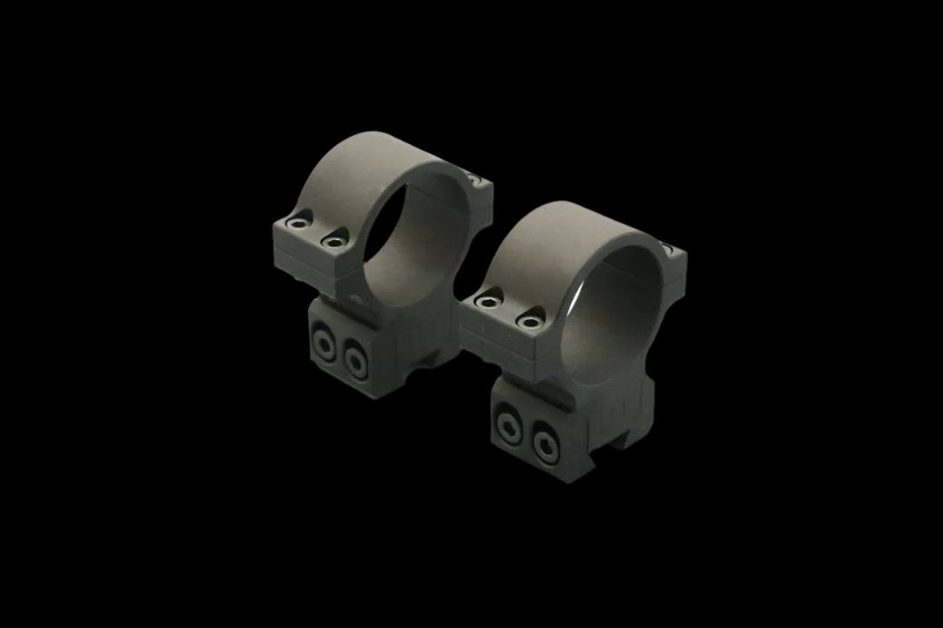 Trentech 30mm Scope Rings – Picatinny type - Black