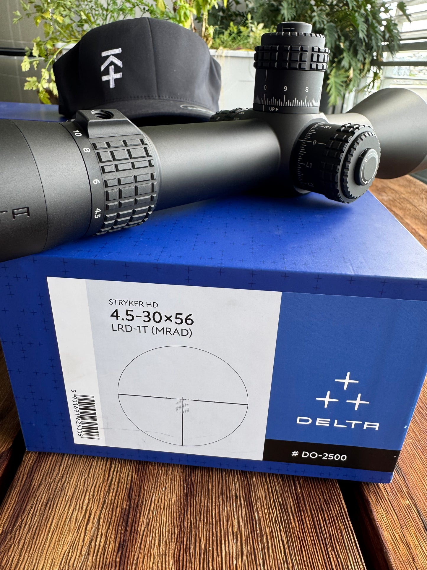 Delta Stryker HD 4.5-30x56 LRD-1T FFP MRAD Rifle Scope