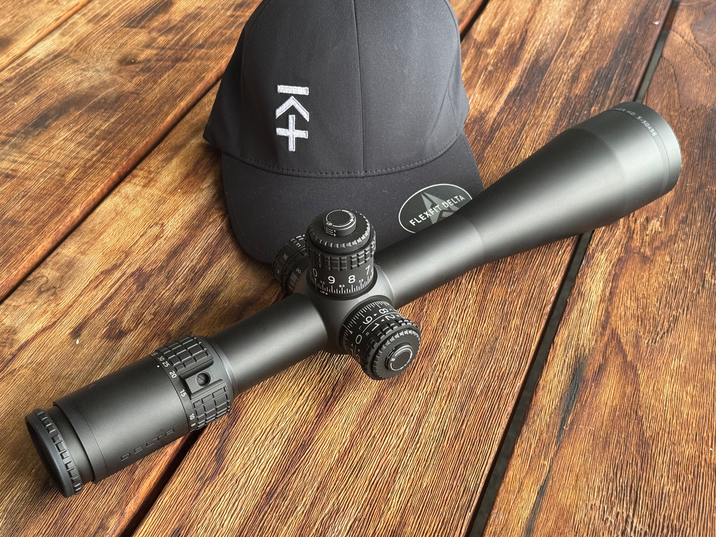 Delta Stryker HD 5-50x56 DLS-3 SFP MOA Rifle Scope