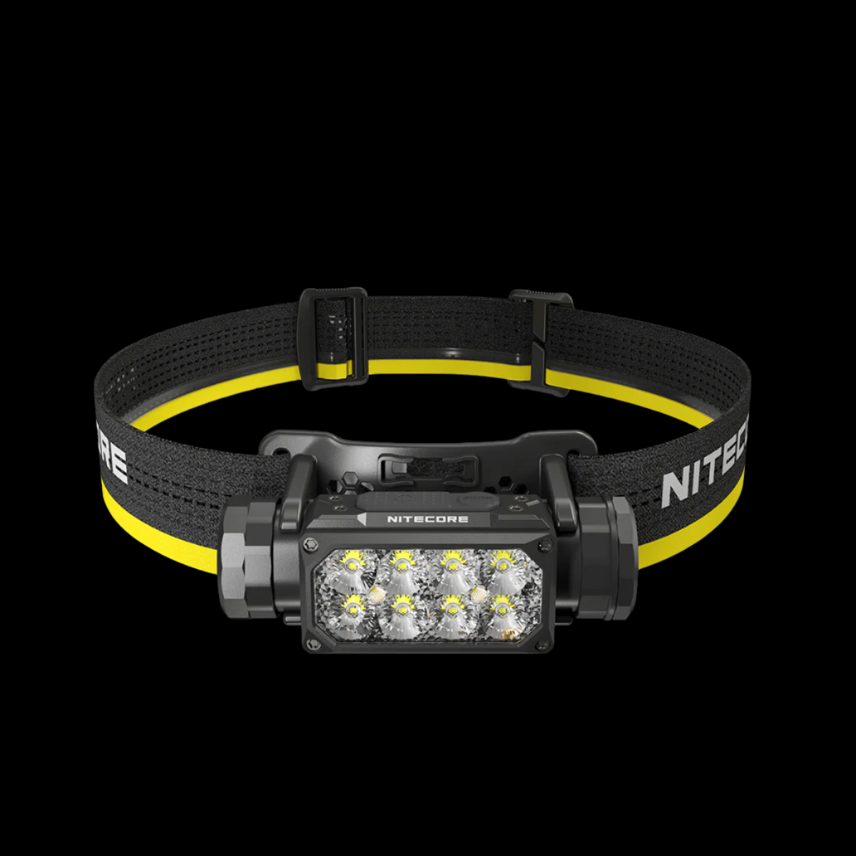 NITECORE UHE USB-C Rechargeable Headlamp Black/Yellow