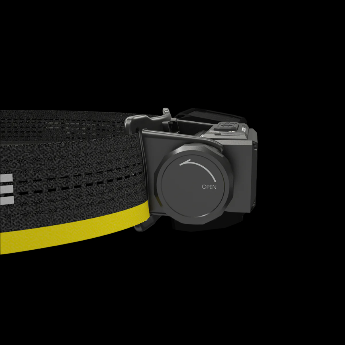 NITECORE UHE USB-C Rechargeable Headlamp Black/Yellow