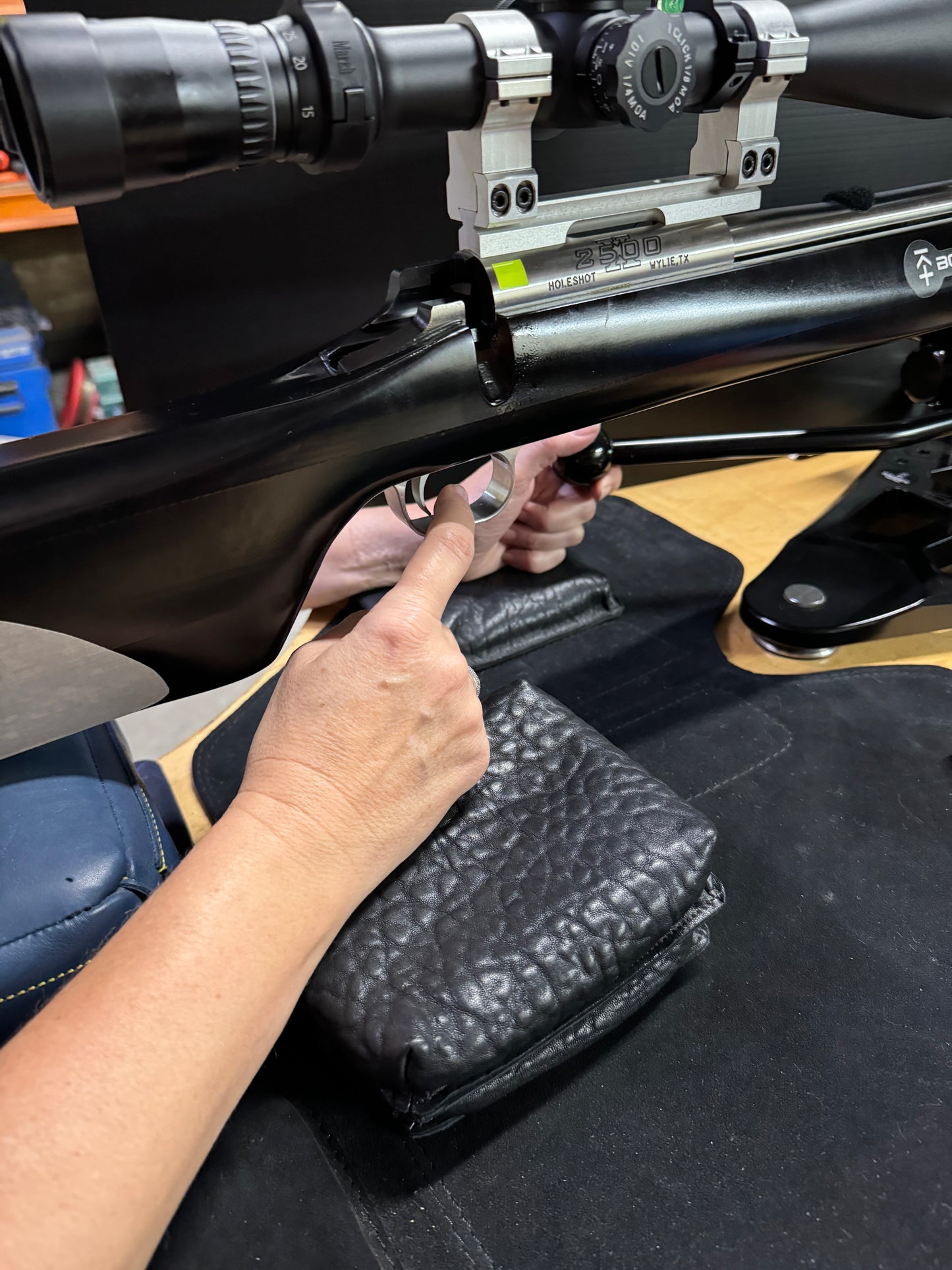 KAIZEN LEATHER STABILISER BAG