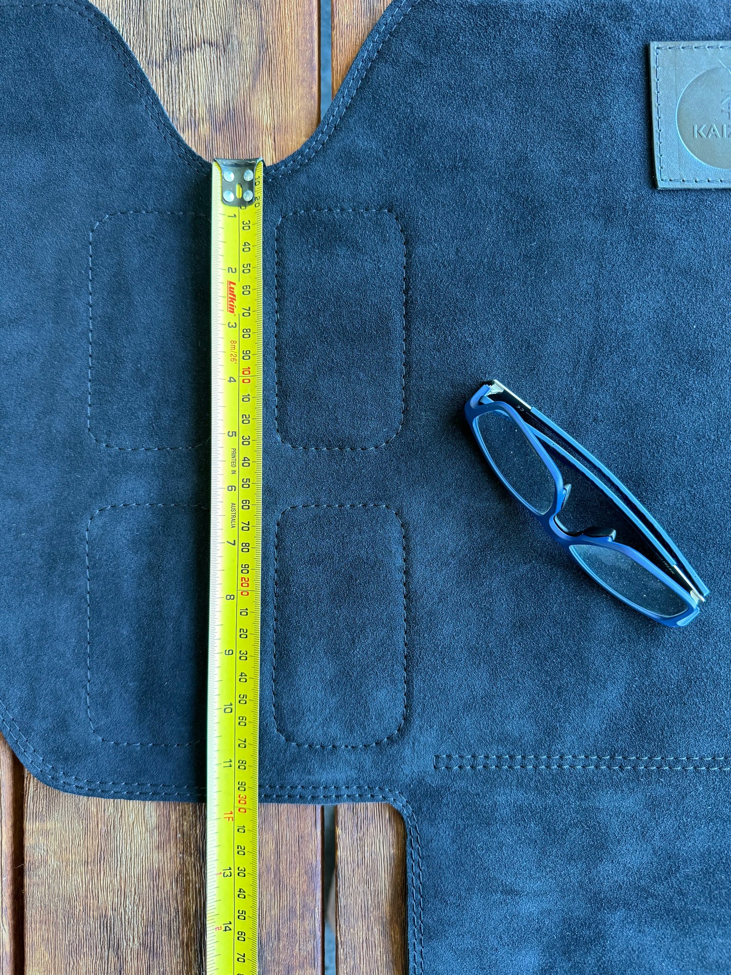 KAIZEN SUEDE LEATHER LENSI BENCH MAT NO ELBOW PAD 390MM