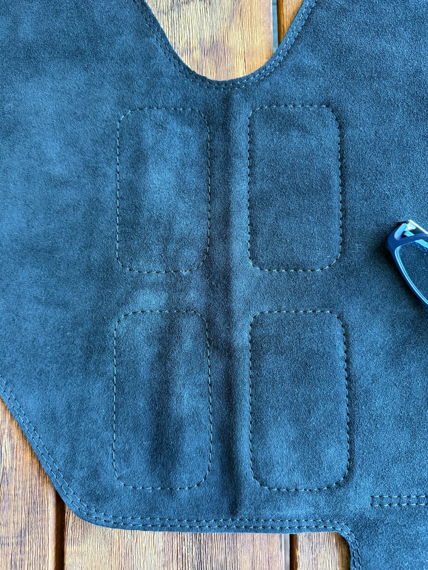 KAIZEN SUEDE LEATHER LENSI BENCH MAT NO ELBOW PAD 390MM