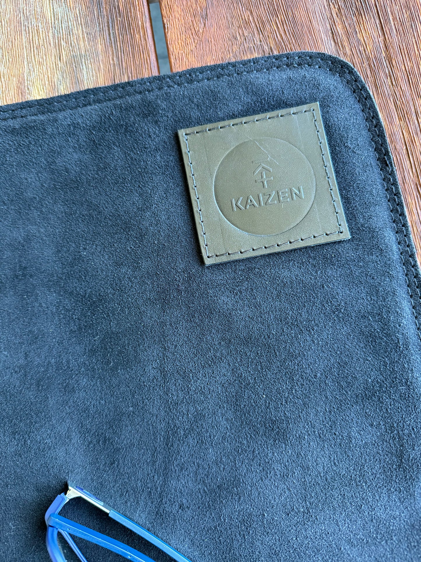 KAIZEN SUEDE LEATHER LENSI BENCH MAT NO ELBOW PAD 390MM
