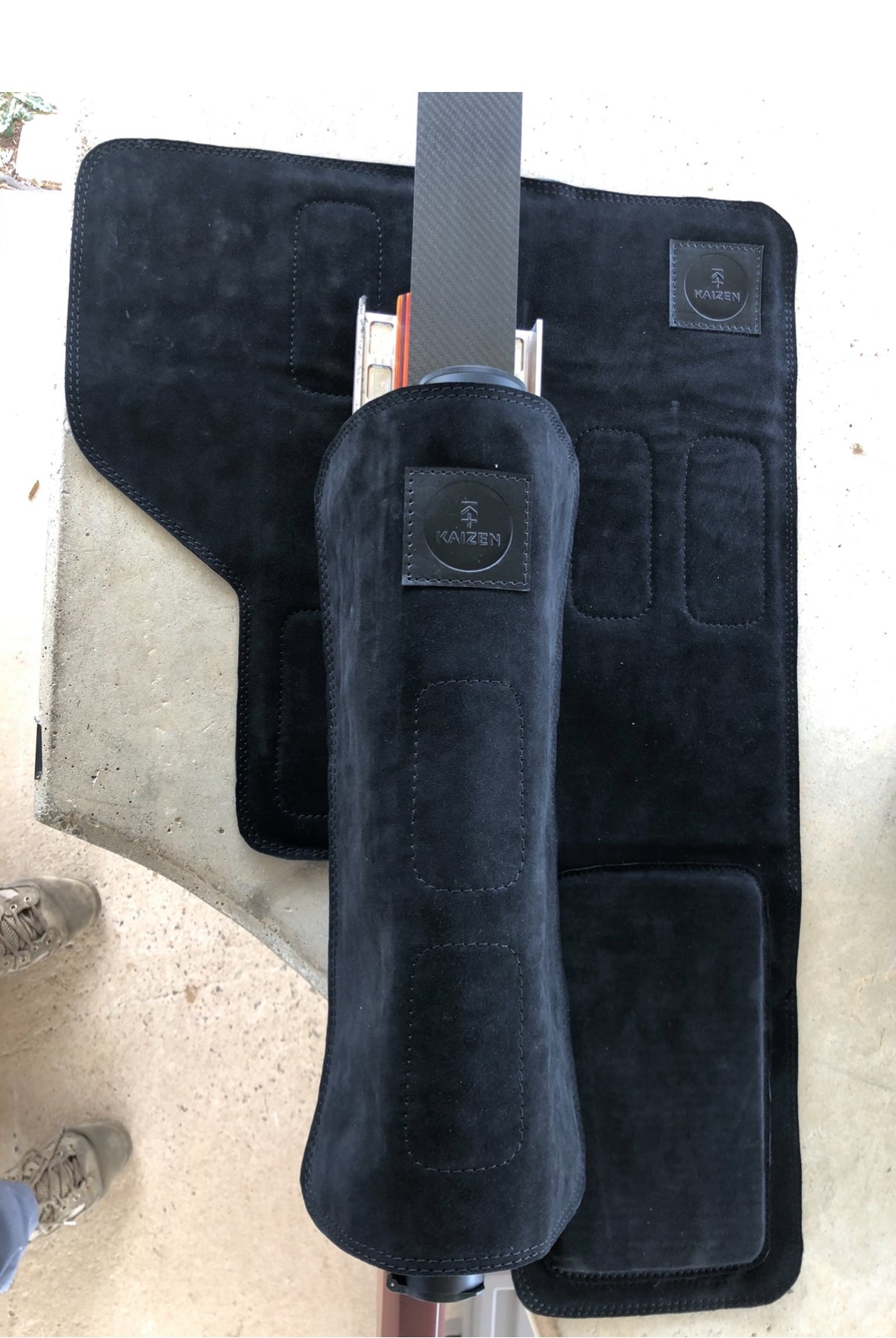 KAIZEN SUEDE LEATHER BENCH MAT MULTI PURPOSE