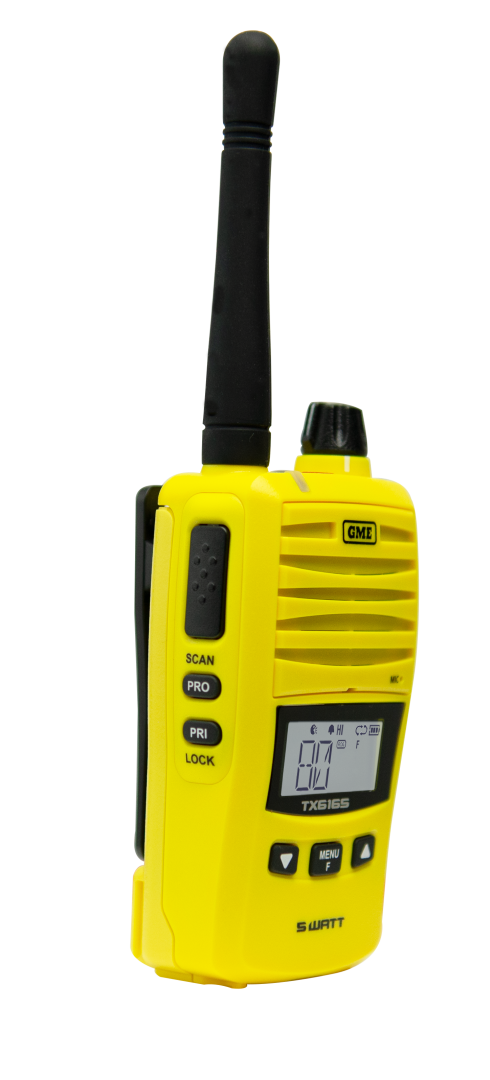 GME 5/1 Watt IP67 UHF CB Handheld Radio