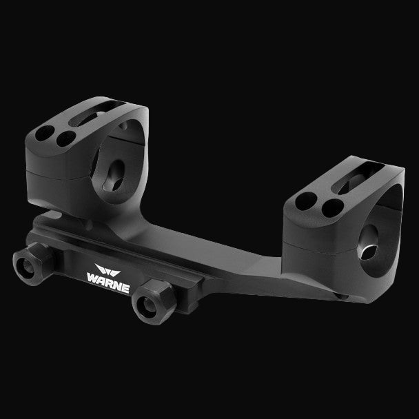 WARNE GEN 2, EXTENDED SKELETONIZED MSR MOUNT BLACK