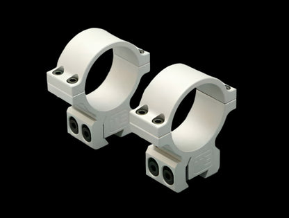 TRENTECH 34MM DOVETAIL SCOPE RINGS – DOUBLE SCREW TYPE - CLEAR