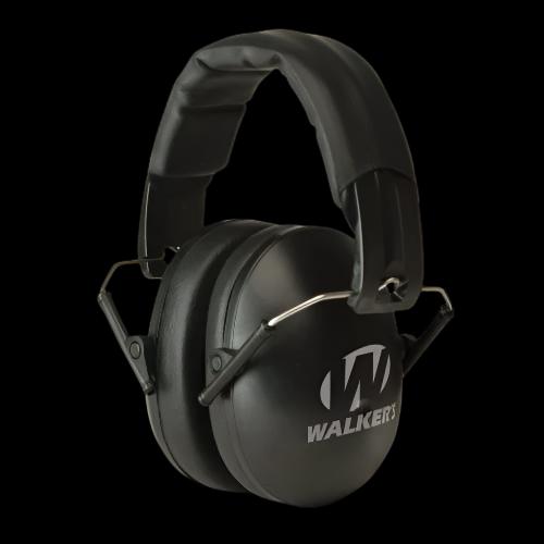 WALKER'S YOUTH AND WOMEN'S FOLDING MUFFS - BLACK