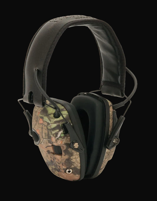 HOWARD LEIGHT IMPACT SPORT CAM EAR MUFF, 24DB RATING, CLASS 4 CAMO