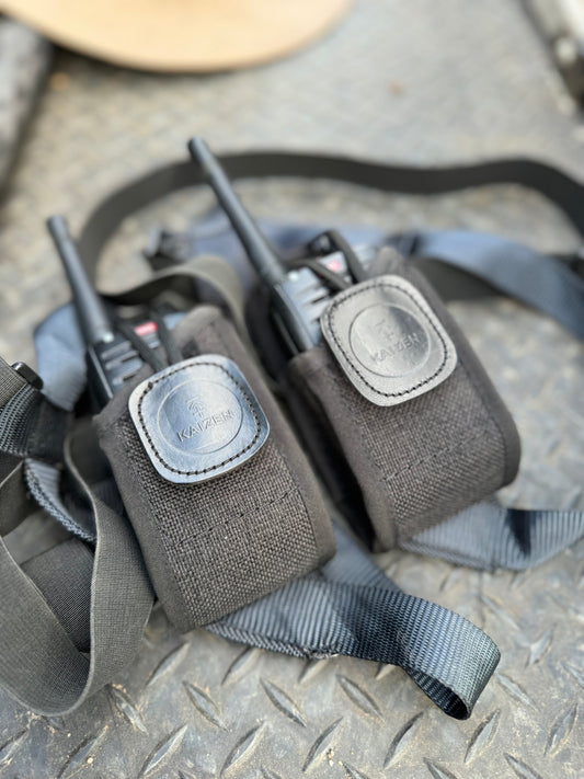 GME RADIO & KAIZEN TACTICAL HOLSTER SET FOR TWO PEOPLE