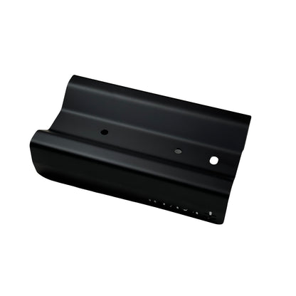 KAIZEN TRACK PLATE/BAG RIDER 3" WIDE ZERO DEGREE STAINLESS STEEL CERAKOTE BLACK