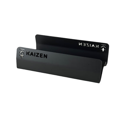 KAIZEN TRACK PLATE/BAG RIDER 3" WIDE ZERO DEGREE STAINLESS STEEL CERAKOTE BLACK