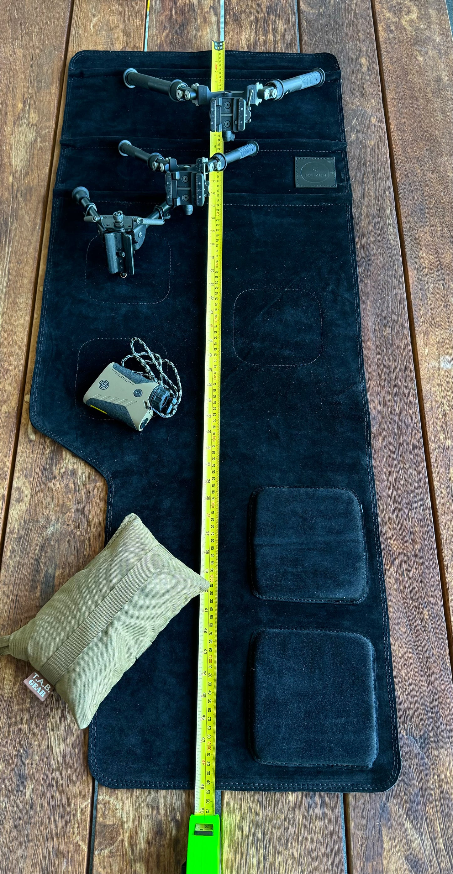 KAIZEN SUEDE LEATHER TAC/BIPOD MAT 1250MM