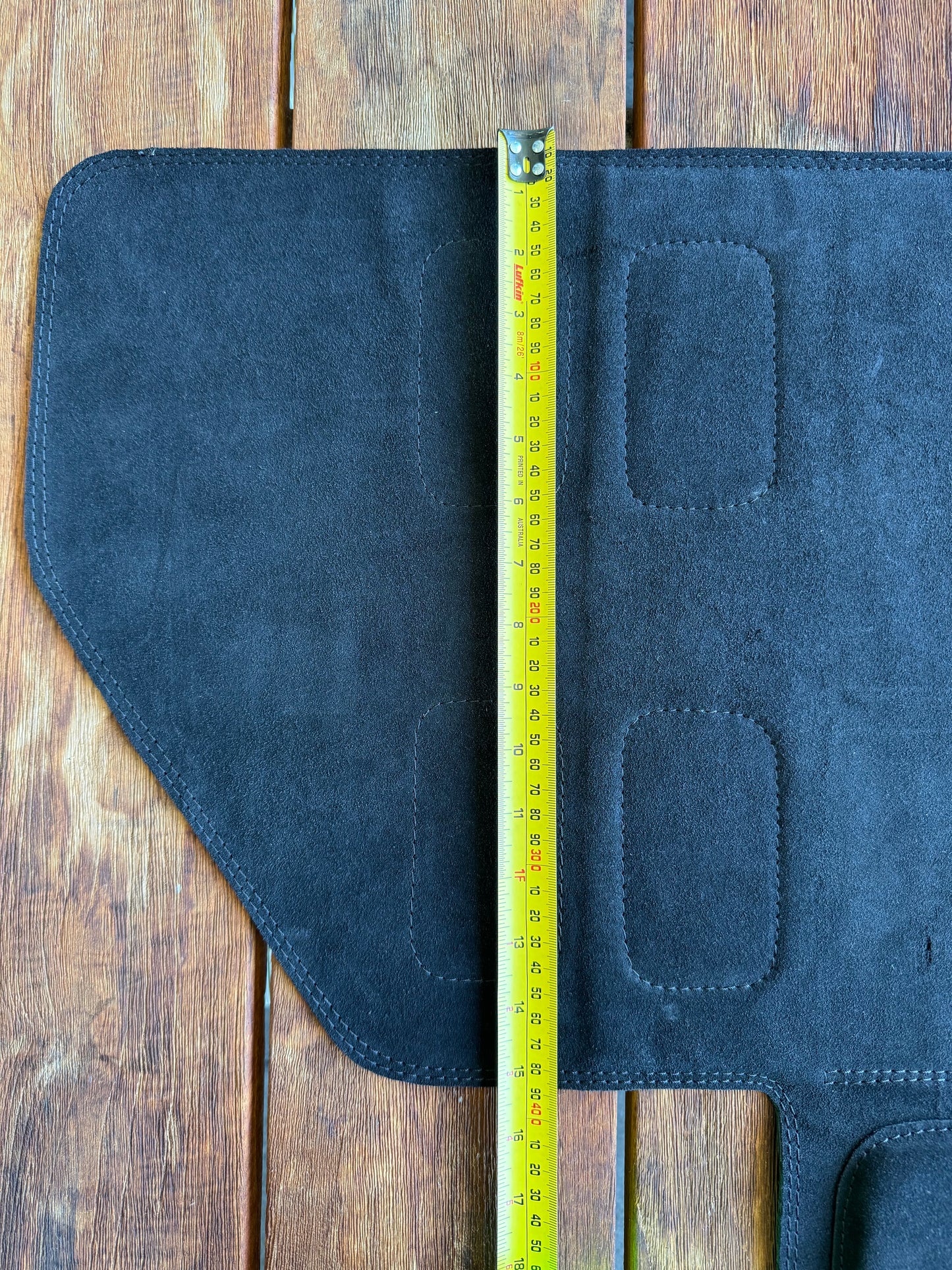 KAIZEN SUEDE LEATHER BENCH MAT WITH ELBOW PAD 390MM