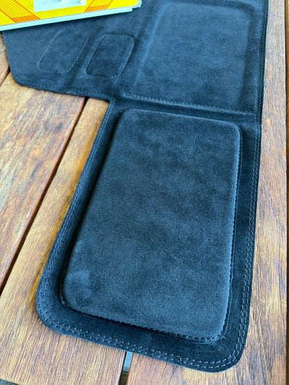 KAIZEN SUEDE LEATHER BENCH MAT WITH ELBOW PAD 440MM