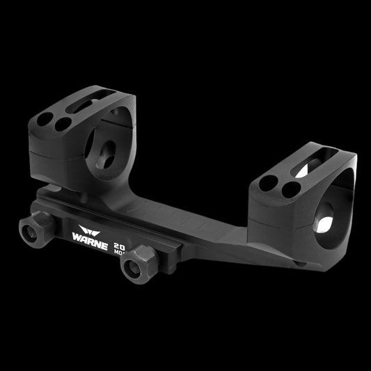 20MOA, EXTENDED SKELETONIZED 30MM MSR MOUNT BLACK