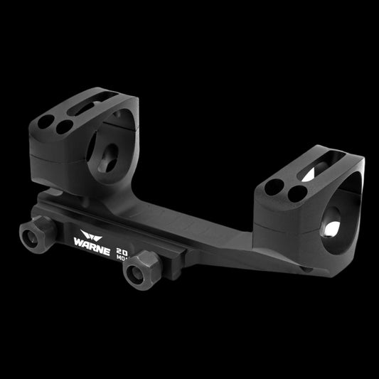 20MOA, EXTENDED SKELETONIZED 34MM MSR MOUNT, BLACK