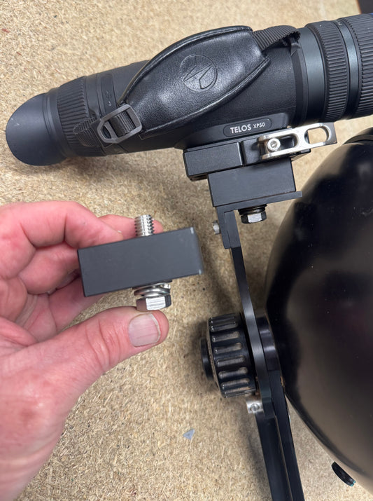 SPACER BLOCK + SS BOLT TO ADAPT FYRLYT TO PULSAR