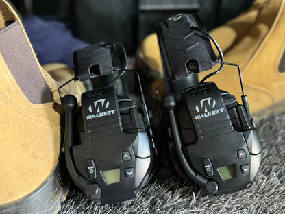 Walker's Razor Muffs & Comms Set for 2 People in Black