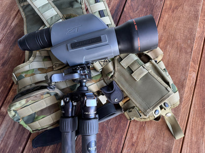 ZT TRACE ADV 20-60X80 FFP SPOT OSR MRAD RETICLE - ED GLASS SPOTTING SCOPE