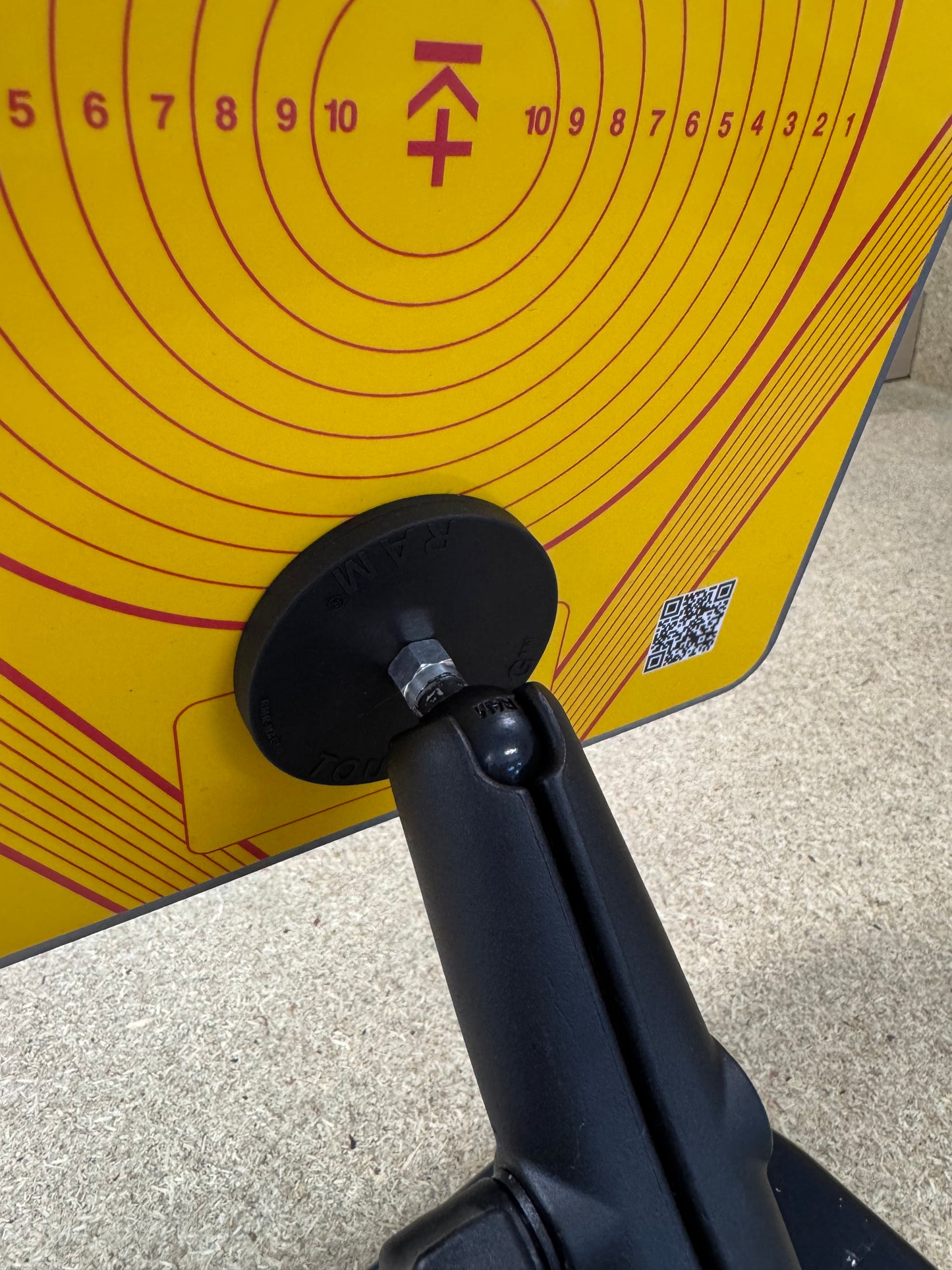RAM Tough-Mag B-Size 66MM Diameter Ball Base