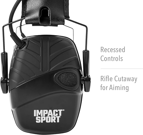 HOWARD LEIGHT IMPACT SPORT BLK EAR MUFF BLACK