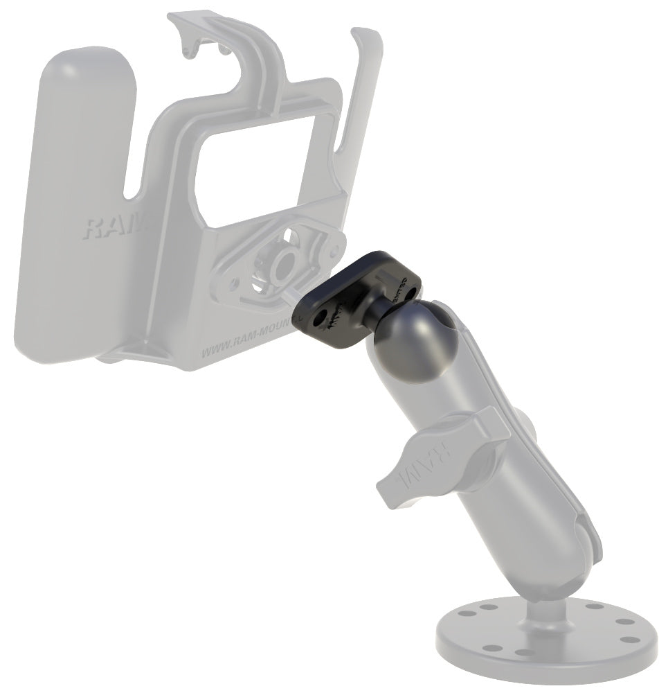 RAM Mount 1" Ball with Diamond Plate