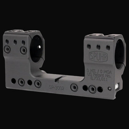 SP-3002M Scope Mount 30mm Ø30 H38mm/1.5" 0MIL PIC, MIL
