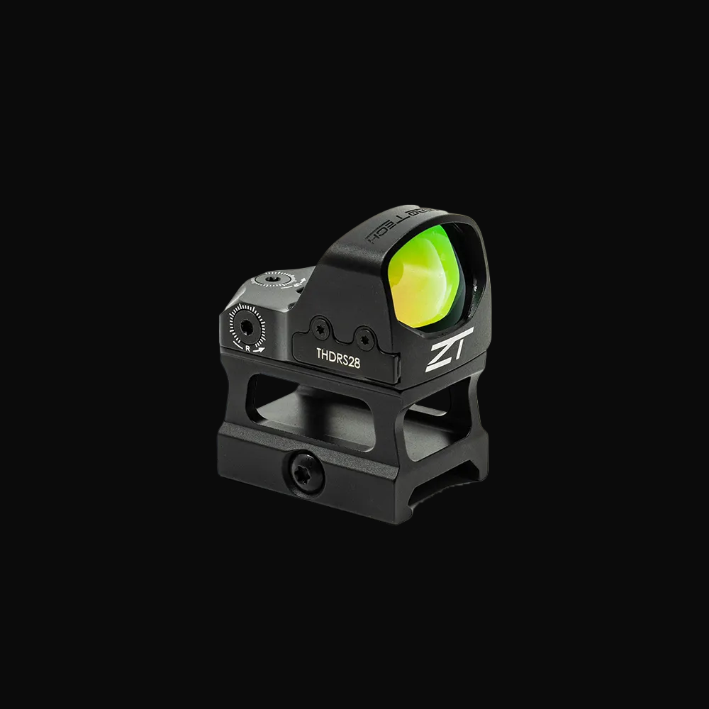 ZEROTECH THRIVE HD Green Dot Reflex Sight 3 MOA with High Mount