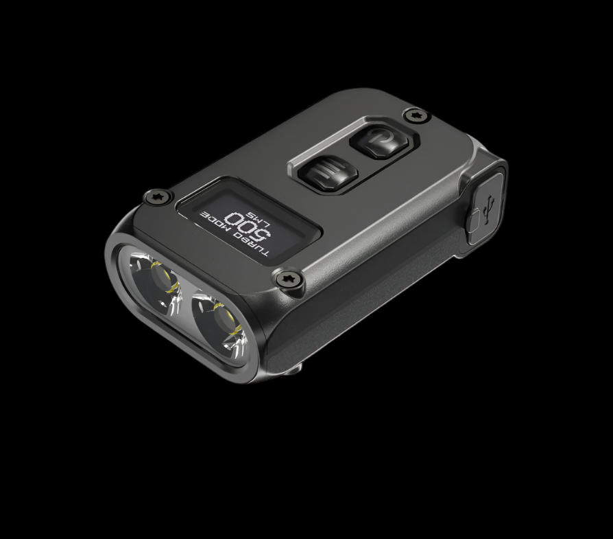 NITECORE Dual-Core Intelligent Keychain Light, 500 Lumens