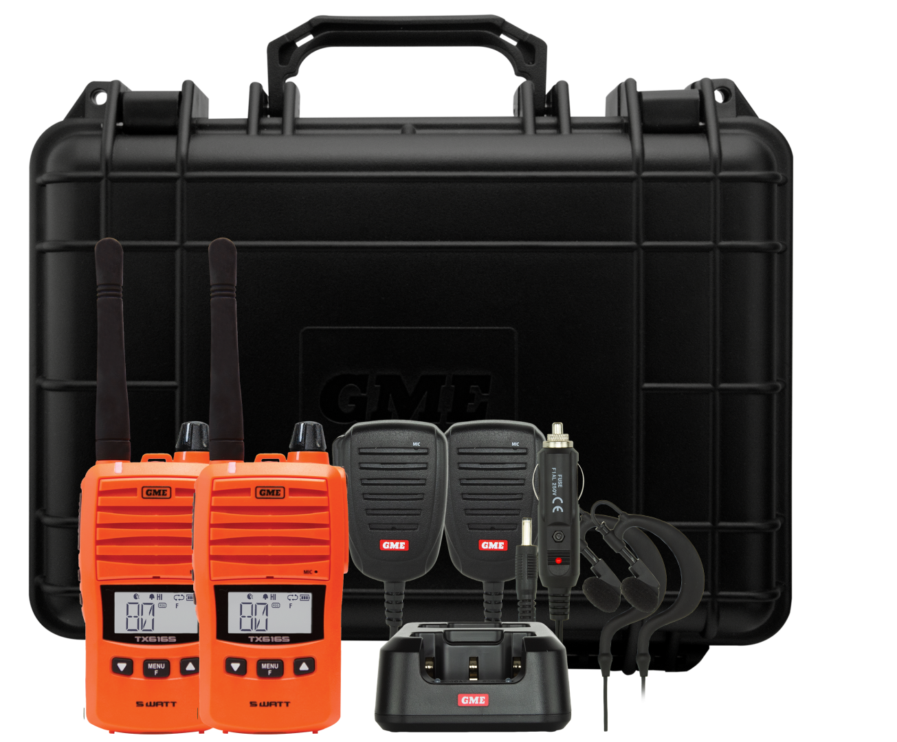 GME 5/1 Watt IP67 UHF CB Handheld Radio