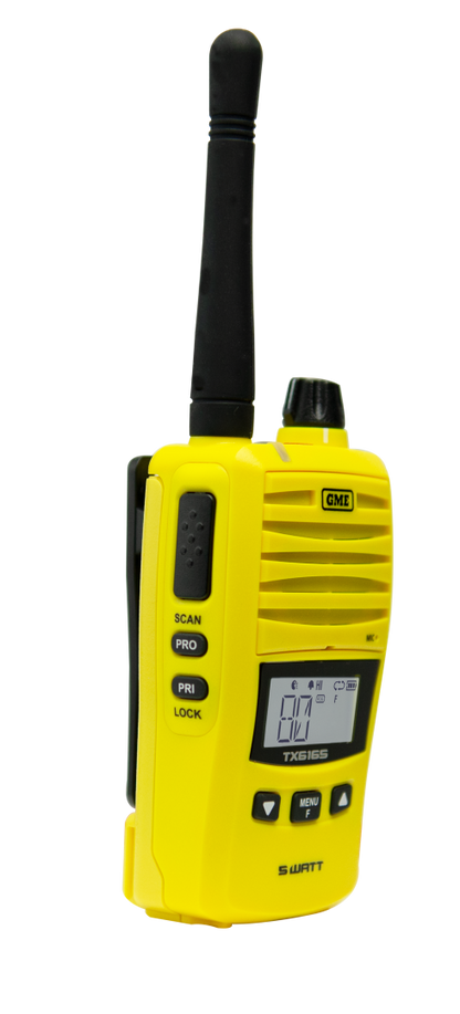 GME 5/1 Watt IP67 UHF CB Handheld Radio