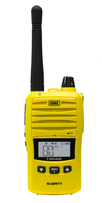 GME 5/1 Watt IP67 UHF CB Handheld Radio