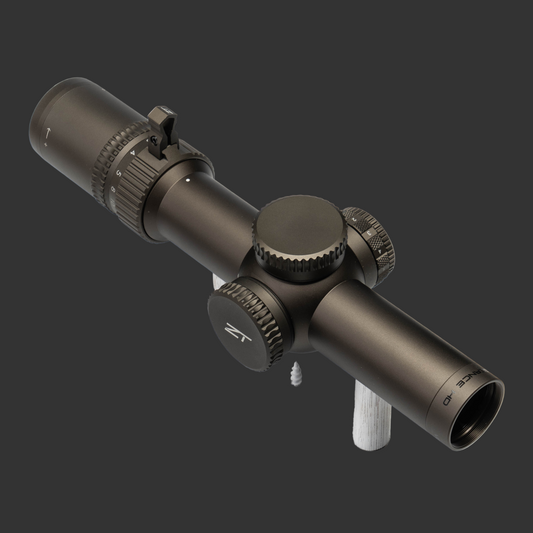 ZT VENGEANCE HD 1-10X28 FDE FFP MRAD LPVO RETICLE, 34MM RIFLESCOPE