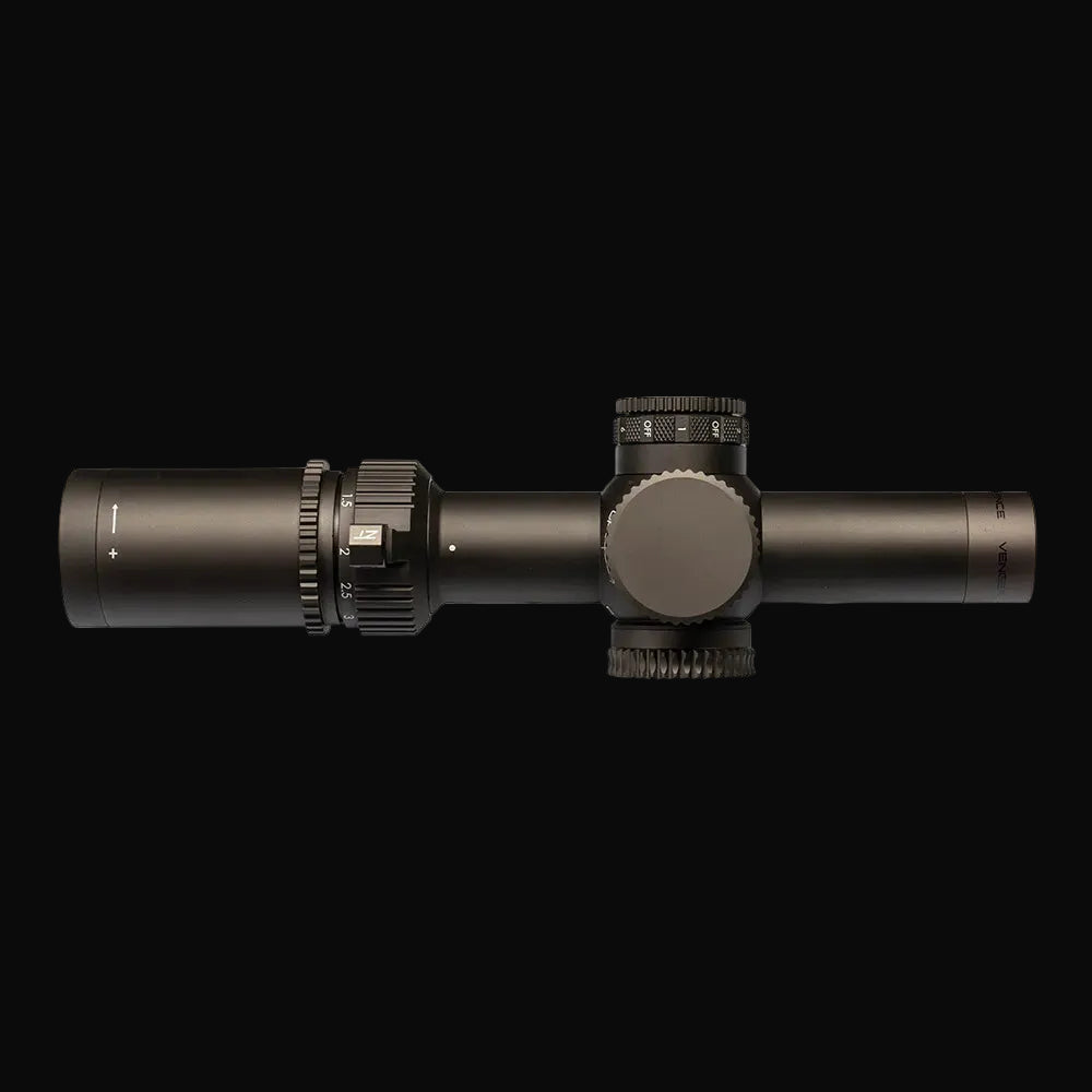 ZT VENGEANCE 1-4X24 RAR FDE MOA, FLAT DARK EARTH RIFLESCOPE