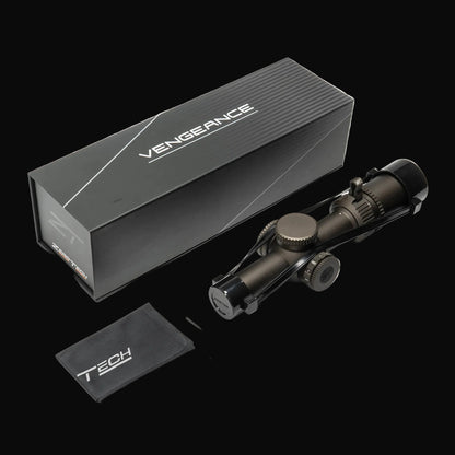 ZT VENGEANCE 1-4X24 RAR FDE MOA, FLAT DARK EARTH RIFLESCOPE