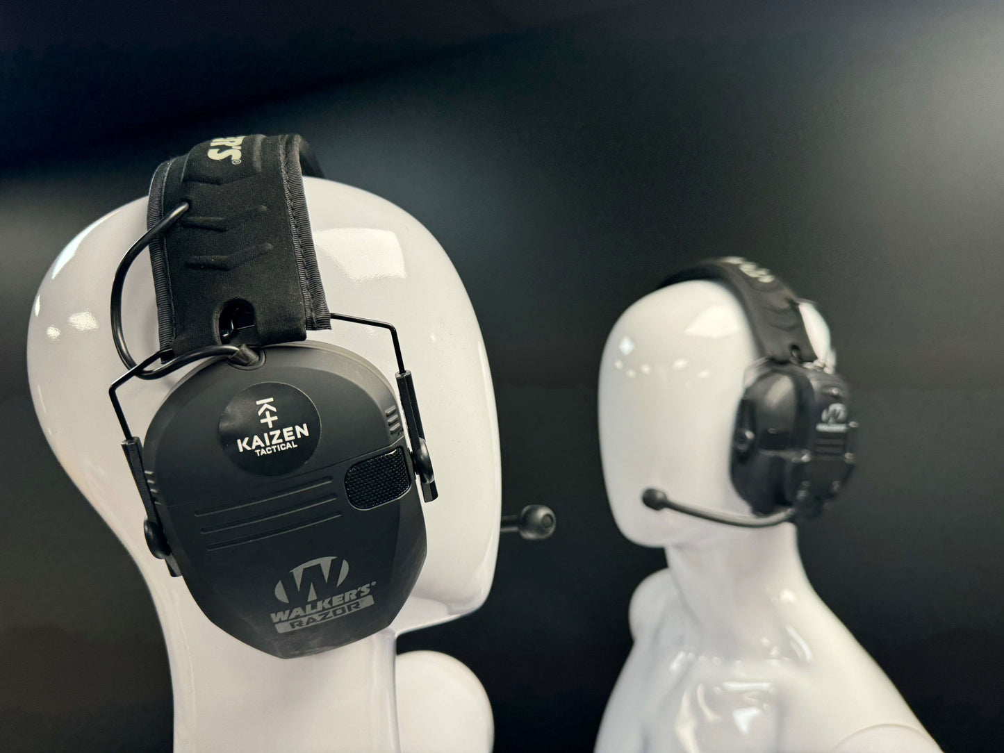 Walker's Razor Muffs & Comms Set for 2 People in Black