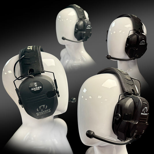 Walker's Razor Muffs & Comms Set for 4 People in Black
