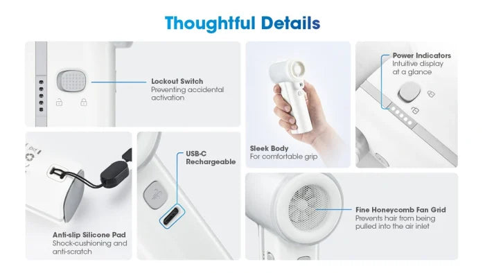 NITECORE izzCool 40 Portable Rechargeable Mist Fan