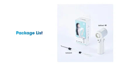 NITECORE izzCool 40 Portable Rechargeable Mist Fan