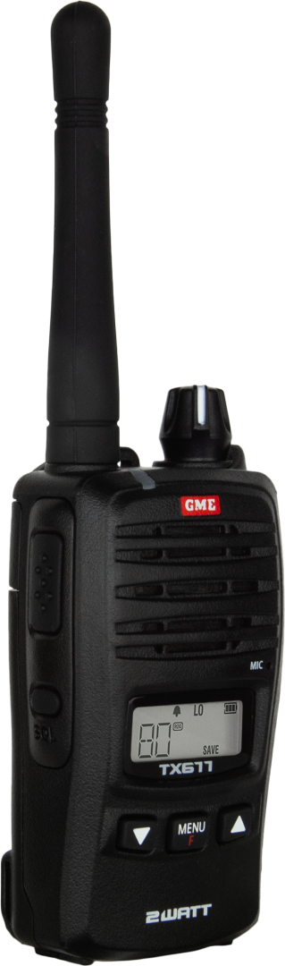 GME 2 Watt UHF CB Handheld Radio - Twin Pack