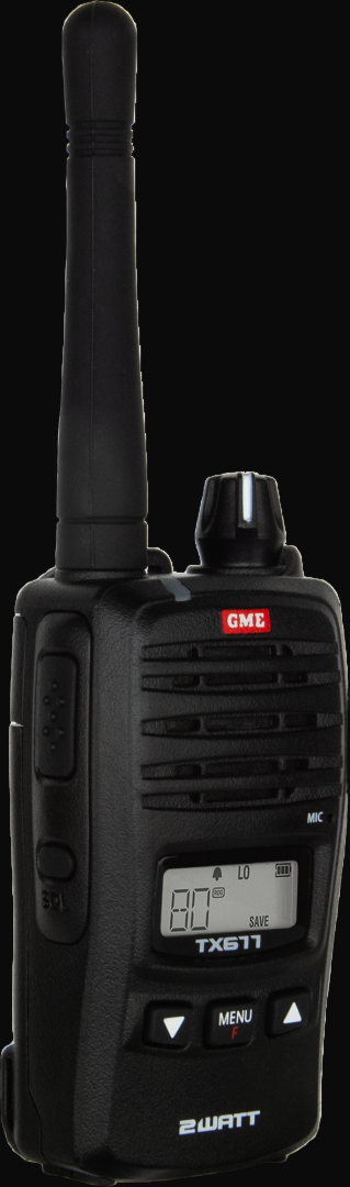 GME 2 Watt UHF CB Handheld Radio